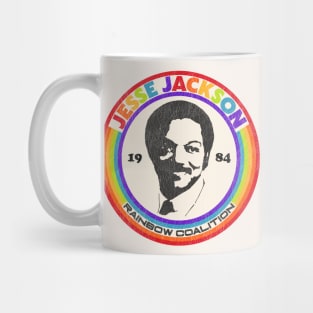 Jesse Jackson Rainbow Coalition 1984 Mug